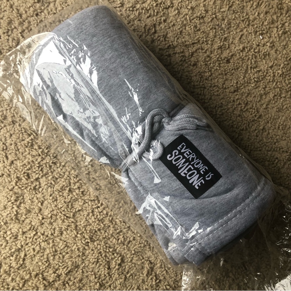 Sackcloth & Ashes gray throw blanket